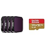 Freewell Standard Day - 4K-Serie - 4Pack Filters Kompatibel mit Hero9 Black, FW-H9B-STD & SanDisk Extreme microSDXC UHS-I Speicherkarte 128 GB + Adapter & Rescue Pro Delux
