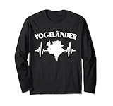 Vogtländer EKG Sachsen Geschenk Vogtlandkreis Motiv Lang