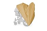 softgarage buggy softcush beige Abdeckung für Kinderwagen Emmaljunga NXT90 F Regenschutz Regenverdeck