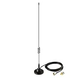 Bingfu Funkgerät Antenne Auto Mobilfunkantenne Dualband VHF UHF 136-174MHz 400-520MHz Magnetfuß PL259 Steckerantenne für BTECH ICOM Kenwood Midland Yaesu TYT AnyTone Amateurfunk Funkg