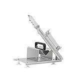 SHYOD Automatische Hobelfutter Fleisch Lamm Slicer Manuelles Rindfleisch-Fleisch-Fleisch-Schneidemaschine Gemüsearmton Rolls Mühle S