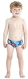 Speedo Baby Badeanzug Seasquad Allover Brief, New Surf/Japan Blue/Salso/Empire Yellow, 86