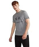 La Martina Herren Ramon T-Shirt, Grau (Medium Heather Grey 01002), XX-Larg
