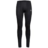 Odlo Herren ACTIVE X-WARM Baselayer Hose, Black, L