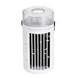illombo Multifunktionaler Mini-Klimaanlage, Farbwechsel, Nachtkühler, Luftbefeuchter, Luftreiniger, Büro, Zuhause, Kühlung, F