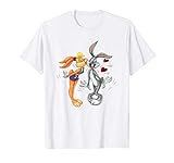 Looney Tunes Bugs and Lola Kiss Valentine's Day T-S