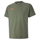 PUMA Herren ftblNXT Casuals Tee T-Shirt, Thyme-Fizzy Orange, M