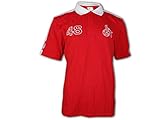 uhlsport Herren F95 Freizeit 19/20 Polo, rot/Weiß, 3XL