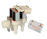 DREHFLEX- Ventil/Magnetventil für Waschmaschine kompatibel mit Miele - Teile-Nr. 1678013 inkl. Anschlussplatine Geräte ohne WPS (elektrisches Wasserstop-System) …