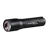 Ledlenser P7R LED Taschenlampe, fokussierbar, wiederaufladbar, mit Akku, 1000 Lumen, 210 Meter Leuchtweite, 40 Stunden L