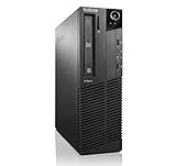 Lenovo ThinkCentre M78 SFF AMD A4 5300B 256GB SSD (NEU) Festplatte 8GB Speicher Windows 10 Pro MAR AMD Radeon Business Desktop Computer Mini PC (Generalüberholt)