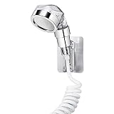 Xingying Wasserhahn Externes Brauseset, Einschließlich Umsteller & Halter Rack & Einziehbarer Schlauch Umschaltbarer Universal-Hahn-Verlängerungs-Spray