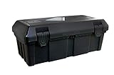 Deichselbox mit 2 Verschlüssen, Werkzeugkasten für Anhänger Staukiste ca. 30 ltr Anhängerbox, Daken B23-0