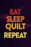 Aquarium Log Book - Quilting Art; Quilt Themed Gift; Eat Sleep Quilt Repeat: Saltwater & Freshwater Aquarium Notebook, Home Fish Tank Log To Track ... & Can be used for one tank or several,Hig