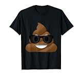 Poop Shades Smiley-Sonnenbrille, lustig T-S