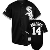 MLB Paul Konerko Chicago White Sox Big & Tall Replica Jersey, Herren, schw