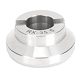 Anti-Rost-Uhrenbodenöffner, Professioneller Uhrenstempel Entferner für Uhrenbodendeckel Wechseln von Uhrenbatterien Einstellen von Uhrenarmbändern Edelstahl-Nutstempel Reparatur Verwendung(35.5mm)