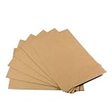 Kraftpapier, 50 Blätter, DIN A4, Naturkarton, hochwertige Qualität, Brown Natural Kraft Card, Kraftkarton 320 g Q
