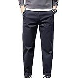 Feidaeu Herren Casual Cargohose Herbst und Winter Plus Size Strapazierfähige lose Outdoorhose Straight Stretch Wild B