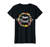 Damen JGA Tshirt Frauen Team Braut Outfit Junggesellinnenabschied T-S