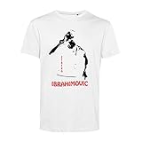 Art T-Shirt, Zlatan Ibrahimovic, Herren, freddie-ts-man-whi-xxl, Weiß, freddie-ts-man-whi-xxl XXL