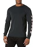 Volcom Herren Men's True to This Ls Usst Black M T-Shirt, M