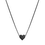 Liebeskind Berlin Damen-Collier Edelstahl (schwarz), LJ-0331-N-V 40