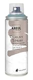 Kreul 76355 - Chalky Spray sir petrol, 200 ml, matte Sprühfarbe mit Kreideoptik auf Wasserbasis, hochpigmentiert und wasserfest, für Innen und Auß