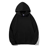 DDZYQ Hoodie Herren Herbst Winter Trend Einfachheit Mode Einfarbig Herren Pullover Urban Unisex Lose Mehrfarbig Männer Langarm Täglich Casual All-Match Jugend Jack