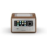 sonoro Relax Internetradio mit Bluetooth und USB (Wecker, UKW, DAB Plus, WLAN, MP3, Spotify, Amazon, Deezer, Meditation) Design Radiowecker in W