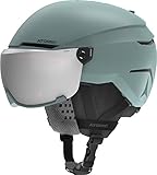 ATOMIC Savor Visor Jr Skihelm (Größe: 51-55 cm, Green)