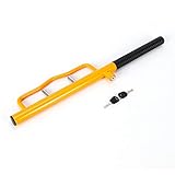 Auto Diebstahlsicherung PKW KFZ Lenkradsperr 2 Schlüssel Lenkradschloss Diebstahlsicherung Lenkradsperr (Gelb)