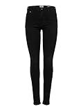 ONLY Damen Jeans ONLPAOLA HW SK DNM Jeans AZG 132907 - Skinny Fit - Schwarz - Black Denim, Größe:S - L 30, Farbauswahl:Black Denim (15167410)