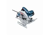 Bosch Professional Handkreissäge GKS 190 (nicht kompatibel mit Führungsschienen, 1400 Watt, Kreissägeblatt: 190 mm, Schnitttiefe: 70 mm, in Karton)