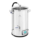 Royal Catering RCBM-30CF Braukessel 30 l 2.500 W 25-100 °C Edelstahl Bierbrauanlage Maischek