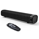 Bolixin Soundbar for TV 30W. Wireless Bluetooth 5.0 Lautsprecher Heimkinosystem Computerlautsprecher Stereo-Boombox mit Subw