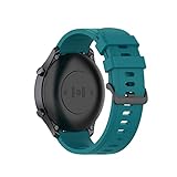 UHUA 10 Teile/Pack, weiche silikon-armbandband fit for xiaomi mi Uhr Sport, fit for mi Uhr Farbe, fit for xiaomi haylou Rt ls05s, Passt for Yamay sw022, Fit for Imilab KW66 (Band Color : Green)