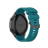 UHUA 10 Teile/Pack, weiche silikon-armbandband fit for xiaomi mi Uhr Sport, fit for mi Uhr Farbe, fit for xiaomi haylou Rt ls05s, Passt for Yamay sw022, Fit for Imilab KW66 (Band Color : Green)