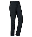 Schöffel Damen Pants Engadin1 strapazierfähige Damen Hose für Wanderungen, Black, 40