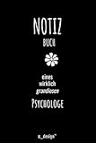 Notizbuch für Psychologen / Psychologe / Psychotherapeut: Originelle Geschenk-Idee (120 Seiten liniertes blanko Papier)