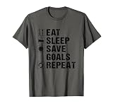 Handball Torwart Eat Sleep Save Goals Handball T-S