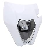 USTPO Universal LED-Scheinwerfer-Scheinwerfer für Motorräder von K.T.M EXC250 SX250 SXF250 EXC450 SX350 SXF450 EXC525 Dirtbike Enduro Super Motocross – Weiß