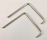 MACO Fenster Einstellschlüssel Set / TX15 und Innensechskant 4mm 2x gebog