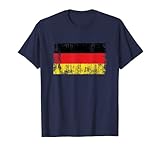 Deutschland Fahne Deutsche Flagge Geschenk Fußball-Fan Sport T-S