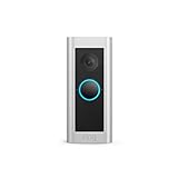 Ring Video Doorbell Pro 2 von Amazon, Ganzkörper-Videoaufnahmen in HD, 3D-Bewegungserfassung, festverdrahtete Installation, Mit 30-tägigem Testzeitraum für das Ring Protect-Ab
