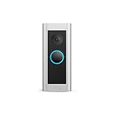 Ring Video Doorbell Pro 2 von Amazon, Ganzkörper-Videoaufnahmen in HD, 3D-Bewegungserfassung, festverdrahtete Installation, Mit 30-tägigem Testzeitraum für das Ring Protect-Ab