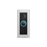 Ring Video Doorbell Pro 2 von Amazon, Ganzkörper-Videoaufnahmen in HD, 3D-Bewegungserfassung, festverdrahtete Installation, Mit 30-tägigem Testzeitraum für das Ring Protect-Ab