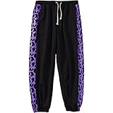 Herren Freizeithose Street Trend Side Personality Printed Casual Pants Frühling und Herbst Lose Hip-Hop-Stil Hübsche 9-Punkt-Hose M