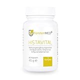 FürstenMED® Histavital Quercetin + Vitamin C Komplex mit gepuffertem Vitamin C, vegan, aus Deutschland & ohne Z