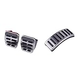 YANYAN Sorrowful Pursuit Autokupplung Gasbremsfußpedalabdeckung Innenzubehör passen for Vw. Fit for Volkswagen Bora Fit zum Golf Mk3 mk4. Vento Lup